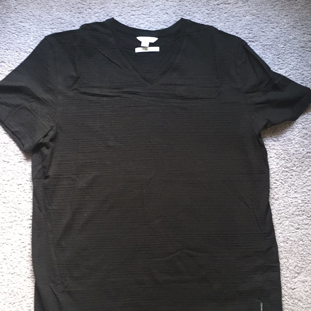 Calvin Klein V-neck Black Slim Fit T-shirt